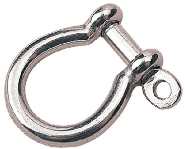 BOW SHACKLE STAINLESS STEEL (SEA DOG LINE)